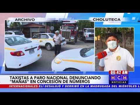 ¡Taxistas a paro a nivel nacional denunciando “piñata” en concesión números!
