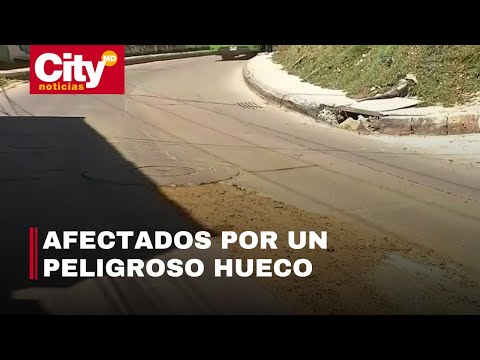Habitantes del barrio Morena Dos denuncian mal estado de vía | CityTv