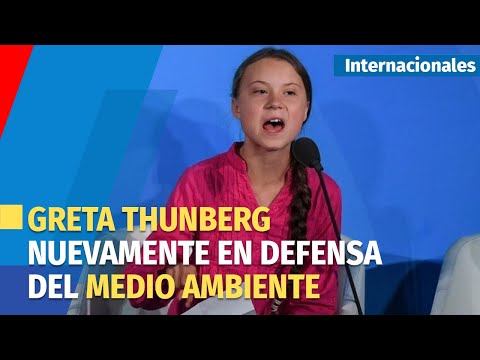 Greta Thunberg se manifiesta en Londres días antes de la COP26