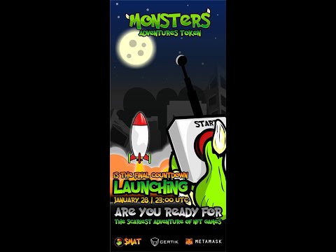 MonsterAdventures  A La Luna ! Lanzamiento 28 De Enero De 2022 PORFINN