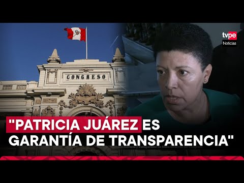 Moyano: Juárez es garantía de conducción correcta y transparente de Mesa Directiva del Congreso