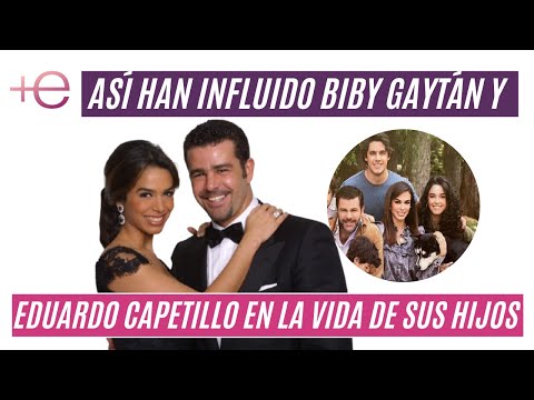 Así han influido Biby Gaytán y Eduardo Capetillo en la vida de sus hijos