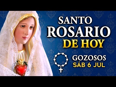 ROSARIO de HOY Misterios Gozosos del Santo Rosario | sábado 6 de julio 2024