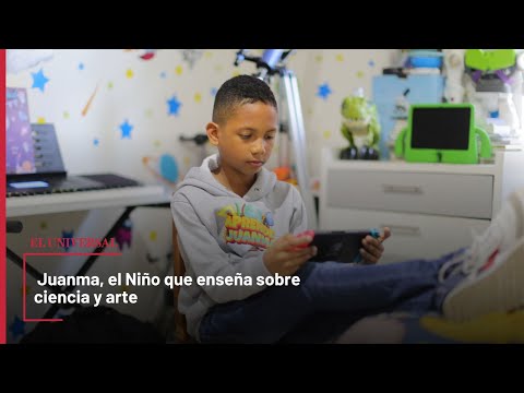 Juanma, el Niño que enseña sobre ciencia y arte