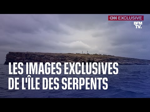 Les images exclusives de l'Île des Serpents, bout de terre stratégique de la guerre en Ukraine