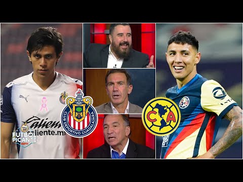 CHIVAS vs AMÉRICA. JJ Macías o Leo Suárez, ¿qué baja es más sensible en el clásico | Futbol PIcante