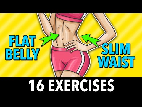 16 Core Exercises that Burn Belly Fat (Flat Belly + Slim Waist)