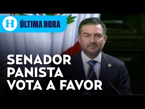 ¿Es el voto decisivo? Yunes Márquez vota a favor de la reforma al Poder Judicial