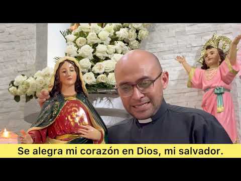 SALMO RESPONSORIALSábado, 08 de Junio de 2024.   R. Se alegra mi corazón  en Dios, mi salvador.