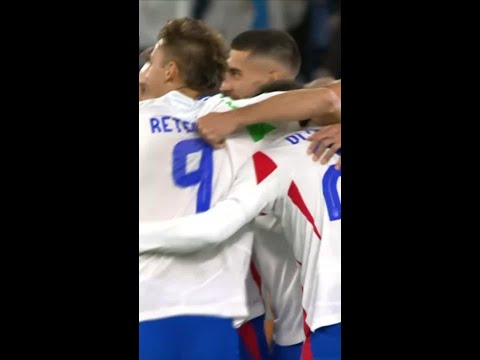 ¡ITALIA SACÓ DEL MEDIO Y FACTURÓ! Cambiaso conectó el centro y puso el 1-0 ante Bélgica | #Shorts