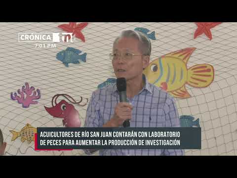 Nicaragua inaugurará laboratorio de peces en Río San Juan