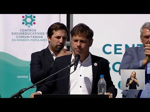 Kicillof: Se necesita un presidente que conozca cómo funcionan la Argentina, el Estado y el mundo