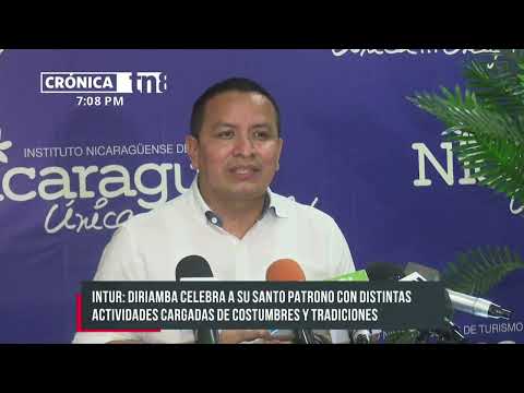 Diriamba celebra a su santo patrono con distintas actividades - Nicaragua
