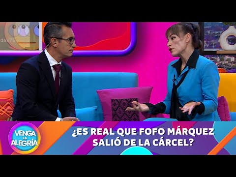¿Es real que Fofo Márquez salió de la cárcel? | Programa 29 abril 2024 PARTE 1 | Venga La Alegría