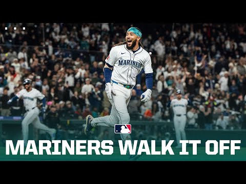 FULL INNING: The Mariners walk it off!