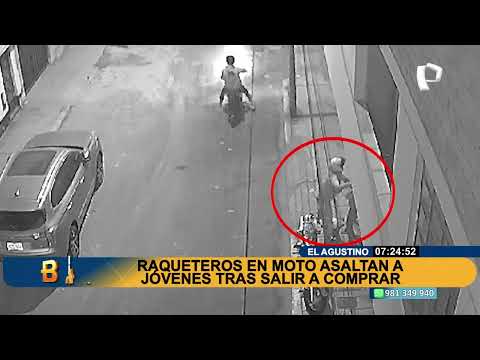 Pareja fue asaltada en El Agustino: hombre pide ayuda a vecinos y nadie sale a su recaudo