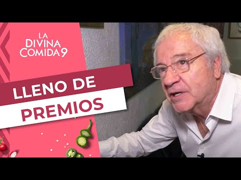 SUS HOGARES Pollo Fuentes mostró orgulloso sus premios en La Divina Comida