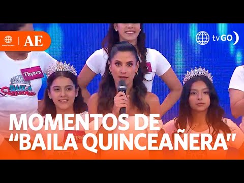 Momentos mágicos en el reality de Baila Quinceañera | América Espectáculos (HOY)