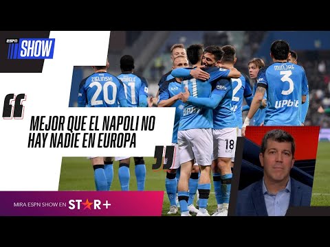 MEJOR QUE #NAPOLI NO HAY NADIE EN EUROPA: Fernando #PALOMO llena de ELOGIOS al cuadro napolitano