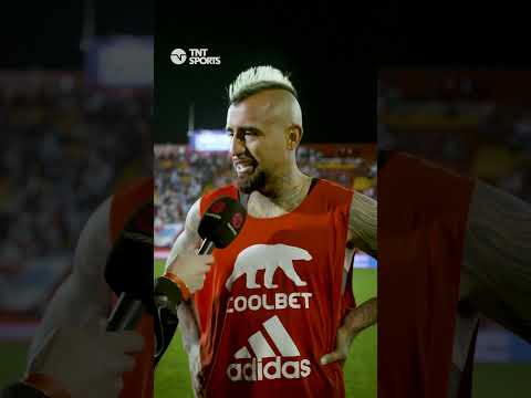 La felicidad de Arturo Vidal tras El Clásico - TNT Sports #shorts