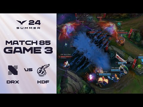 DRagon X | DRX vs. KDF 게임3 하이라이트 | 08.16 | 2024 LCK 서머 스플릿