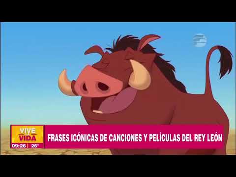 ¡Frases icónicas de la película EL REY LEÓN!  Informe En VLV  25 01 24
