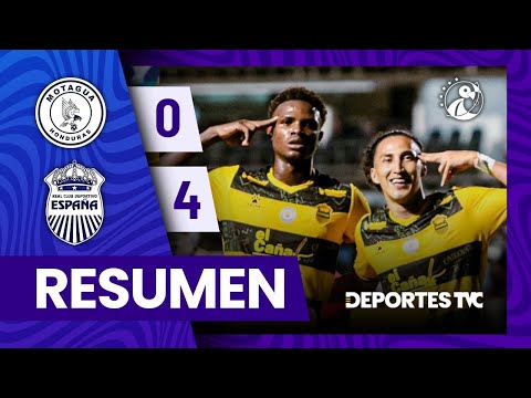 Motagua 0 - 4 Real España | Jornada 11 | Liga Nacional - Apertura 2024 - 2025