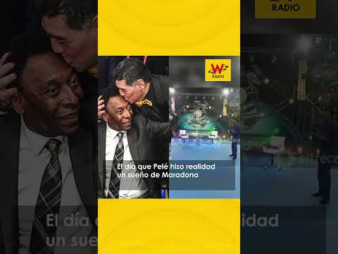 #Shorts l El día que Pelé hizo realidad un sueño de Maradona