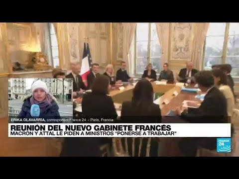 Informe desde París: Gabriel Attal se reúne con el nuevo Consejo de Ministros francés