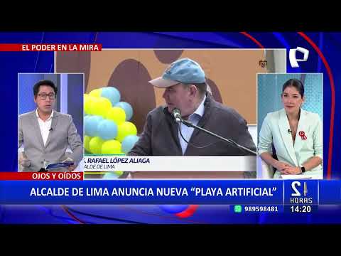 López Aliaga anuncia nueva playa artificial en Ate: Para callarles la boca a los que critican