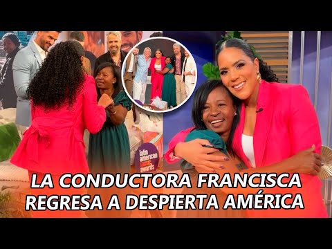 Francisca REGRESA a Despierta América y SORPRENDE hasta las LÁGRIMAS a una fans muy especial