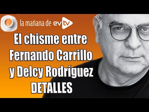 El chisme entre Fernando Carrillo y Delcy Rodríguez DETALLES | La Mañana de EVTV | 01/26/2022 Seg 2