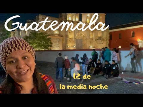 Wow  una Súper experiencia Que frío  hay más 500 mil personas en Antigua Guatemala?
