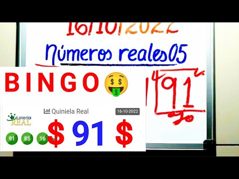 BINGO  91  lotería REAL PREMIO MAYOR/ PALÉ Y SÚPER para GANAR las LOTERÍAS/GANAR HOY las LOTERÍAS