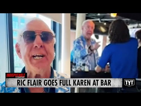WATCH: Ric Flair Unleashes Karenicity After Being Cut Off From Drinks