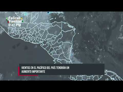 INETER: Vientos en el Pacífico del país tendrán un aumento importante - Nicaragua