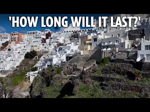 Santorini disaster fears as hundreds of quakes rock holiday island