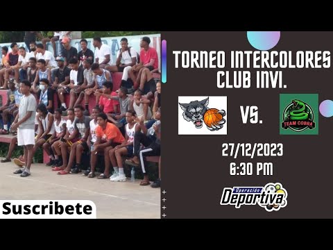 TORNEO INTERCOLORES CLUB INVI 2023 - SERIE REGULAR - LOBOS VS. COBRA 27/12/2023