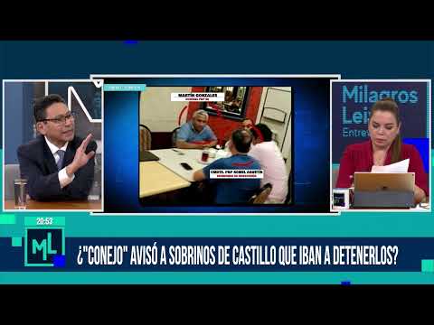 Milagros Leiva Entrevista -MAY 08 -3/3 - ¿CONEJO AVISÓ A SOBRINOS DE CASTILLO QUE IBAN A DETENERLOS?