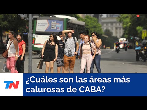 Islas de calor urbanas I ¿Cuáles son las áreas más calurosas de la ciudad de Buenos Aires?