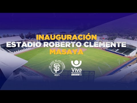 Nicaragua inaugura el estadio de béisbol Roberto Clemente en Masaya