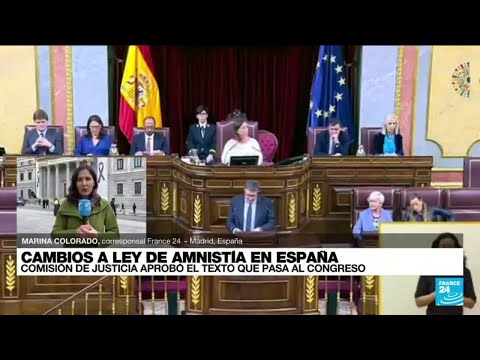Informe desde Madrid: Ley de Amnistía pasa a debate en el Congreso de los Diputados • FRANCE 24