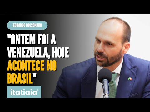 EDUARDO BOLSONARO CRITICA 'CENSURA' NO BRASIL, EM DISCURSO NO PARLAMENTO EUROPEU