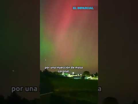 Auroras boreales iluminan el cielo en Reino Unido, Canadá y EU