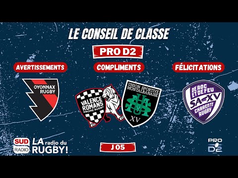 Le conseil de classe de la 5ème journée de ProD2 (saison 2024-2025)