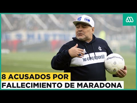 Ocho acusados por fallecimiento de Diego Maradona en Argentina