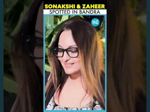 Newlyweds Sonakshi Sinha & Zaheer Iqbal Spotted In Bandra