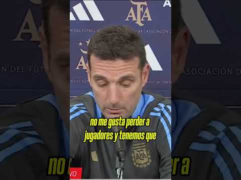 NO ESTOY DE ACUERDO CON LA SANCIÓN: Lionel Scaloni sobre lo sucedido con Dibu Martínez | #Shorts