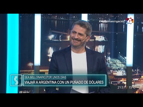 Santo y Seña - Ser millonario por unos días: Viajar a Argentina con un puñado de dólares