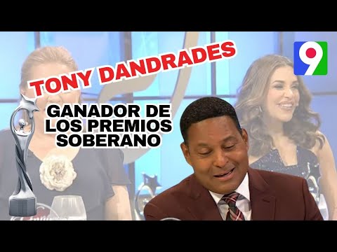 ¡Exclusiva! Tony Dandrades ganador de Los Premios Soberano  | Con Jatnna y Pamela todo un Show